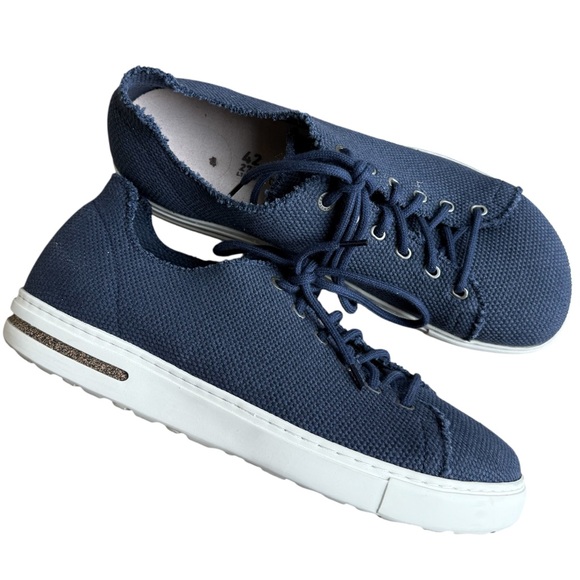 Birkenstock 42 regular bend low decon navy blue sneakers women 11 men 9 - Picture 1 of 9